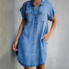 Jane - Robe en jean classique