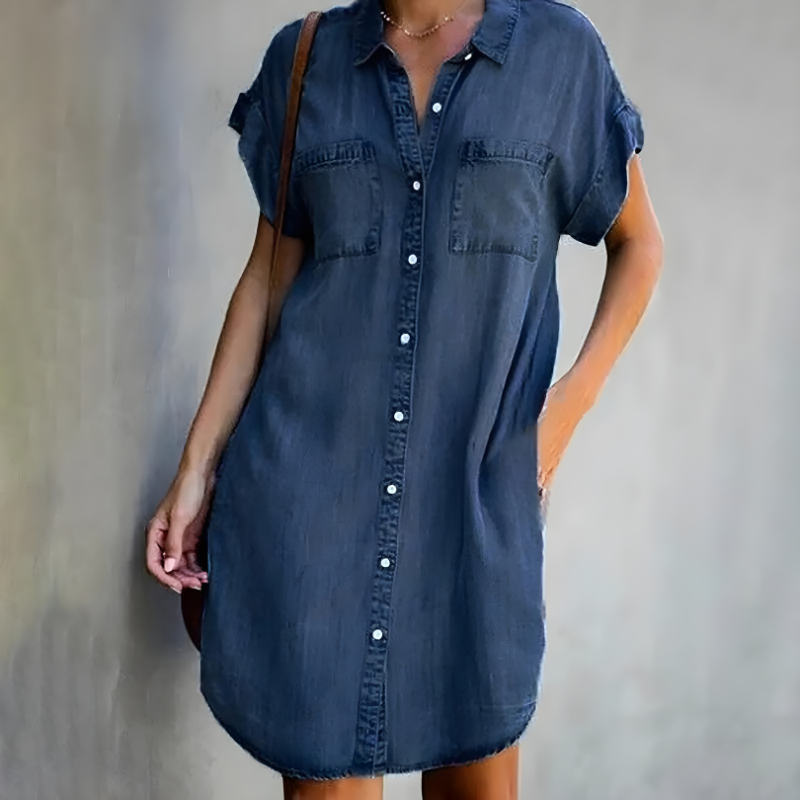 Jane - Robe en jean classique